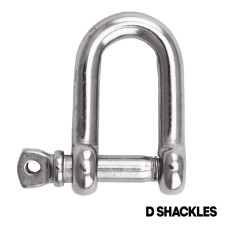 D Shackle, AISI 316