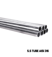 Stainless Steel Tubes AISI 316 Marine Grade Mirror Polished