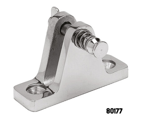 Deck Hinge S.S. - 90° AISI 316