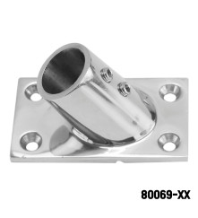 Rectangle Base S.S., AISI 316 - 60 Degree