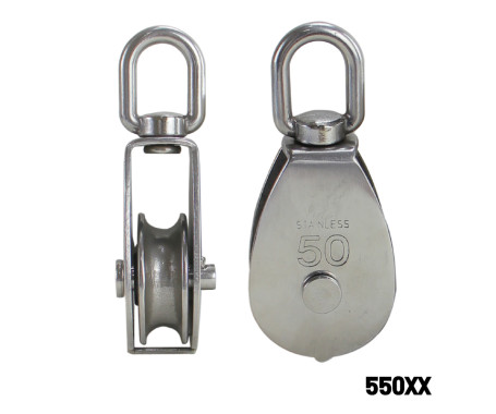 Block Single Sheave, AISI 304 