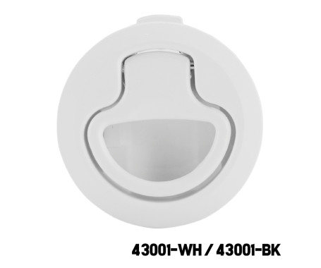 AAA - Lift Handle Flush Latch - White AAA - Lift Handle Flush Latch - White