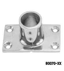 Rectangle Base S.S., AISI 316 - 90 Degree