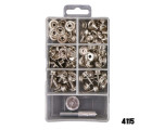 Canvas Fastner Snap Kit - 101 Pieces