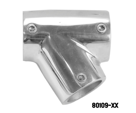 Tee S.S., AISI 316 - 60 Degree  (Right)