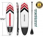 10'6" Inflatable Stand Up Paddle Board - MZMSUP1-2