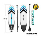 MAZUZEE - 10'6" Inflatable Stand Up Paddle Board