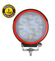 OSRAM LED Work Lights (27W Round Waterproof 9 LED) - LEDWL-R-02