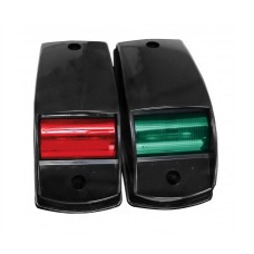 Navigation Side Light Red & Green Pair - (00194-BK)