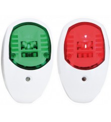 LED Navigation Side Light Red & Green Pair - (C91106PW-W)