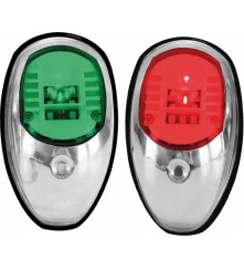 LED Navigation Side Light Red & Green Pair - (C91106S-B)