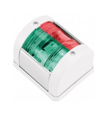Red & Green Combination Bow Navigation Light - Boats up to 12m - (00151-WH) 