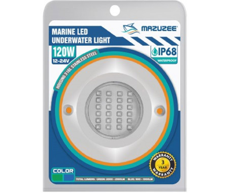 120W LED Underwater Light - (MZMUL-120GB)