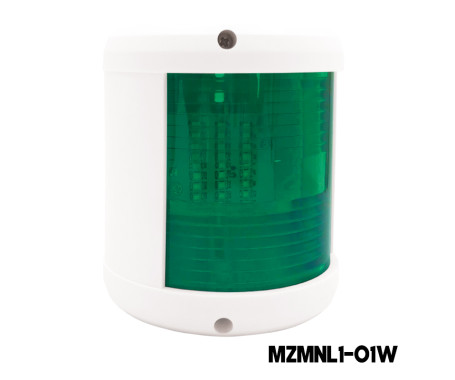 MAZUZEE - 2NM LED Starboard Navigation Light - Boats up to 20m 
