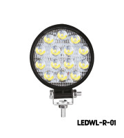 14 LED Round Waterproof  Work Light - 42W