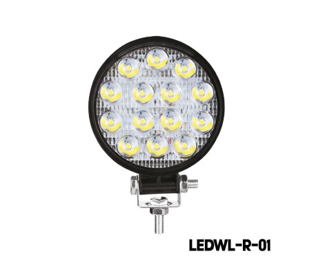 14 LED Round Waterproof  Work Light - 42W