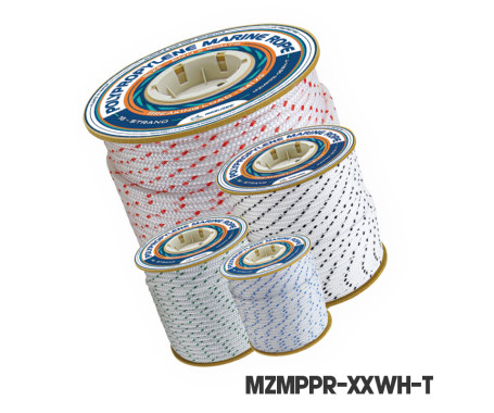 MAZUZEE - Polypropylene Marine Rope - (90 Meter Spool)