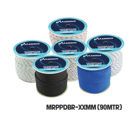 Marinus Polypropylene Diamond Braided Ropes (90MTR) Marinus Polypropylene Diamond Braided Ropes (90MTR)