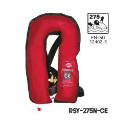 275N Inflatable Life Jacket - CE ISO Approved