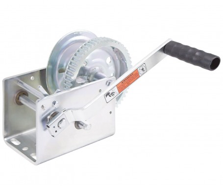 DL3200A 2-speed Winch, plated - 3,200 lb