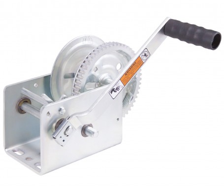 2-speed Winch, plated - 2,500 lb